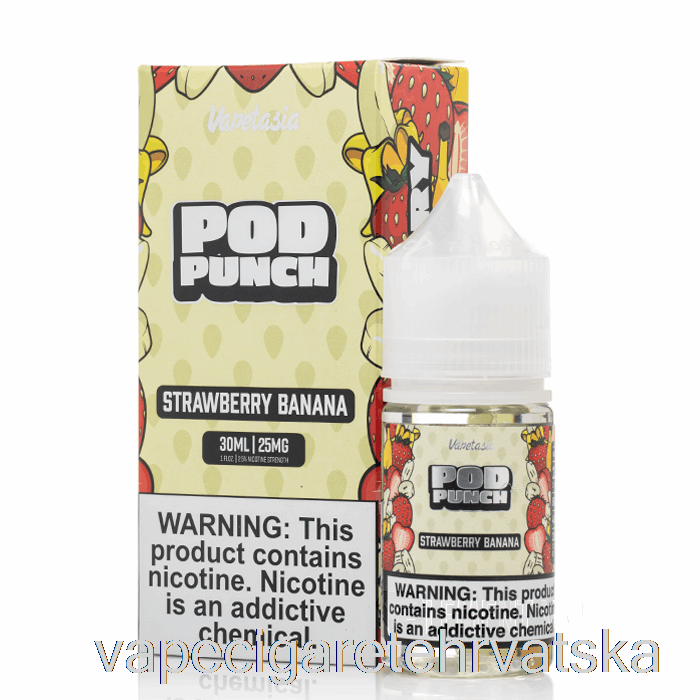 Vape Hrvatska Jagoda Banana - Vapetasia Pod Punch Soli - 30ml 50mg
